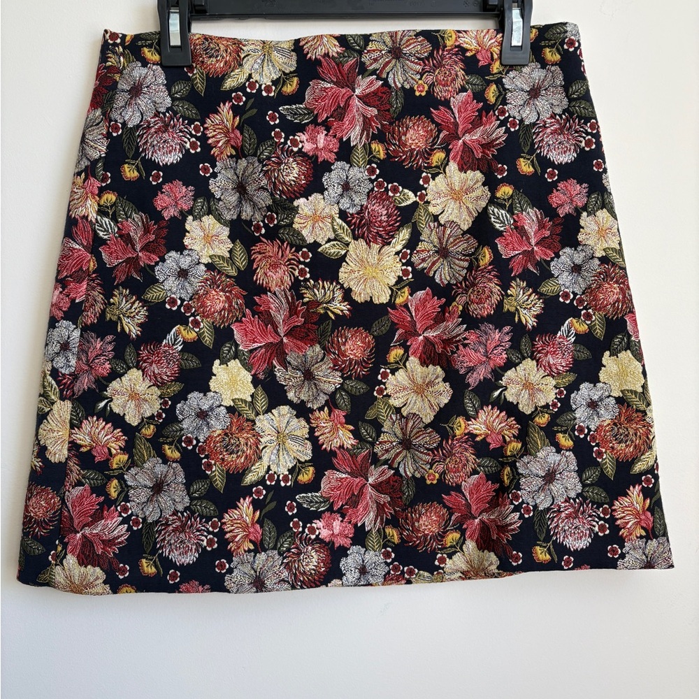 Loft Mini Skirt Floral 8